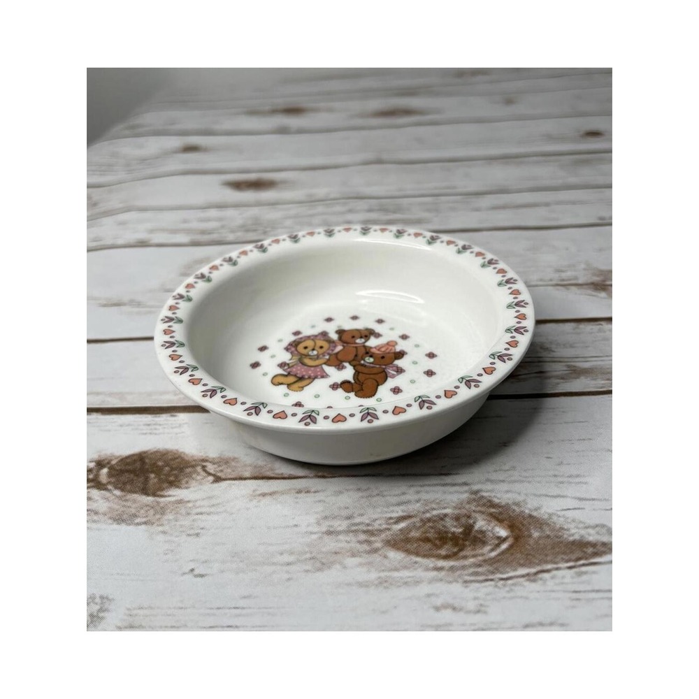 Teddy Bear Children's 6" Sango Ceramic Bowl